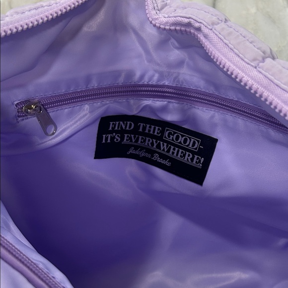 Jadelynn Brooke Lavender Quilted Tote Bag - Picture 3 of 6